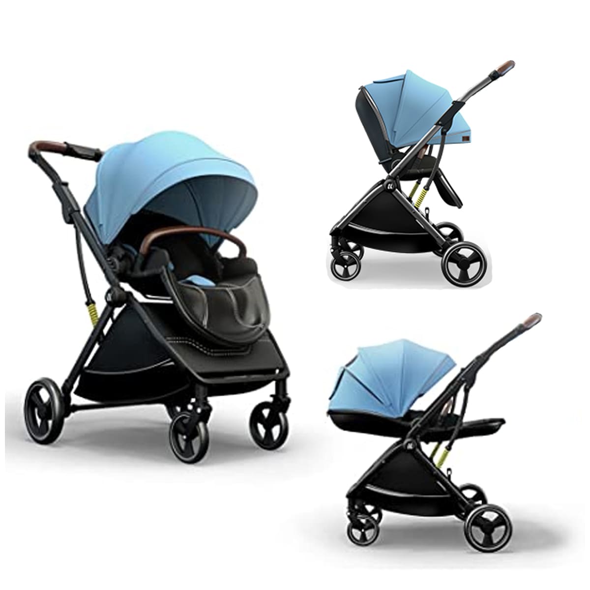 Lightweight Compact Baby Stroller Pram for Airplane Travel