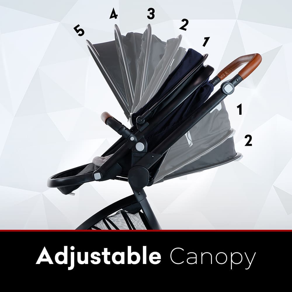 Convertible Car Seat Stroller: Safe and Stylish Travel Solution for Infants and Toddlers