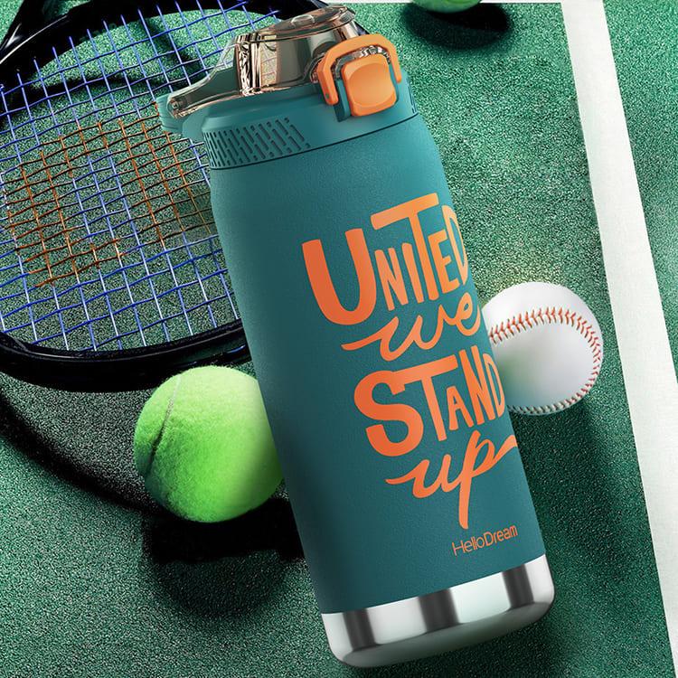 Flask with Hanging Buckle 1100ml (Night Sky Blue)