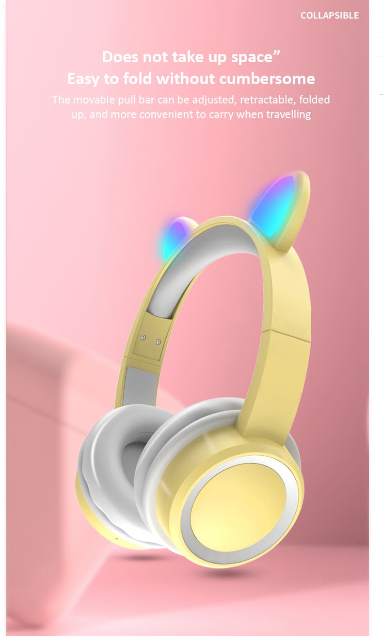 Baby headphones Easy to fold