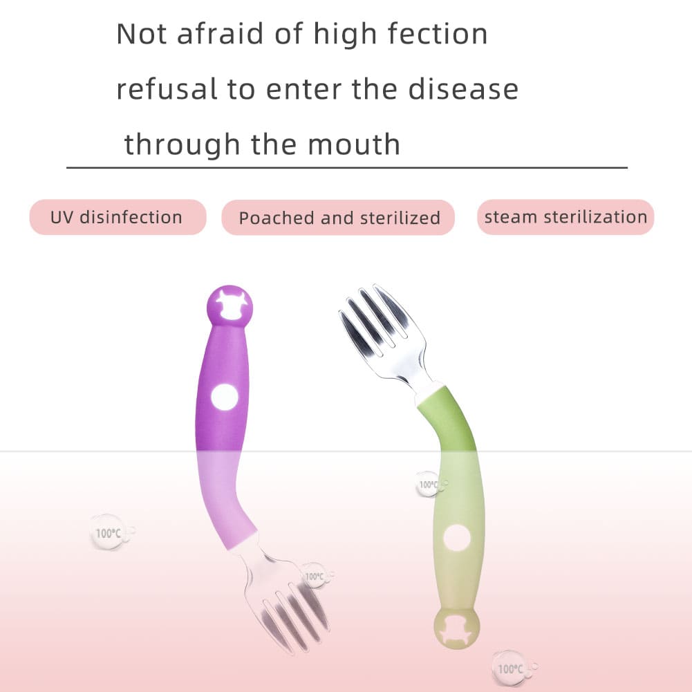 silicone feeding spoon