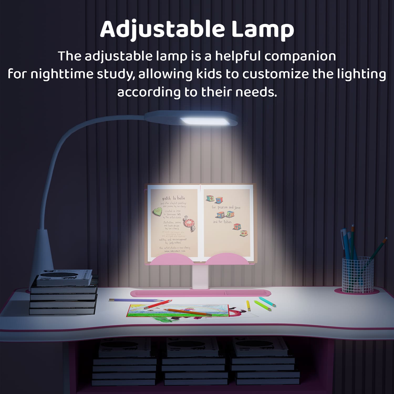 Kids Children Study Table and Chair