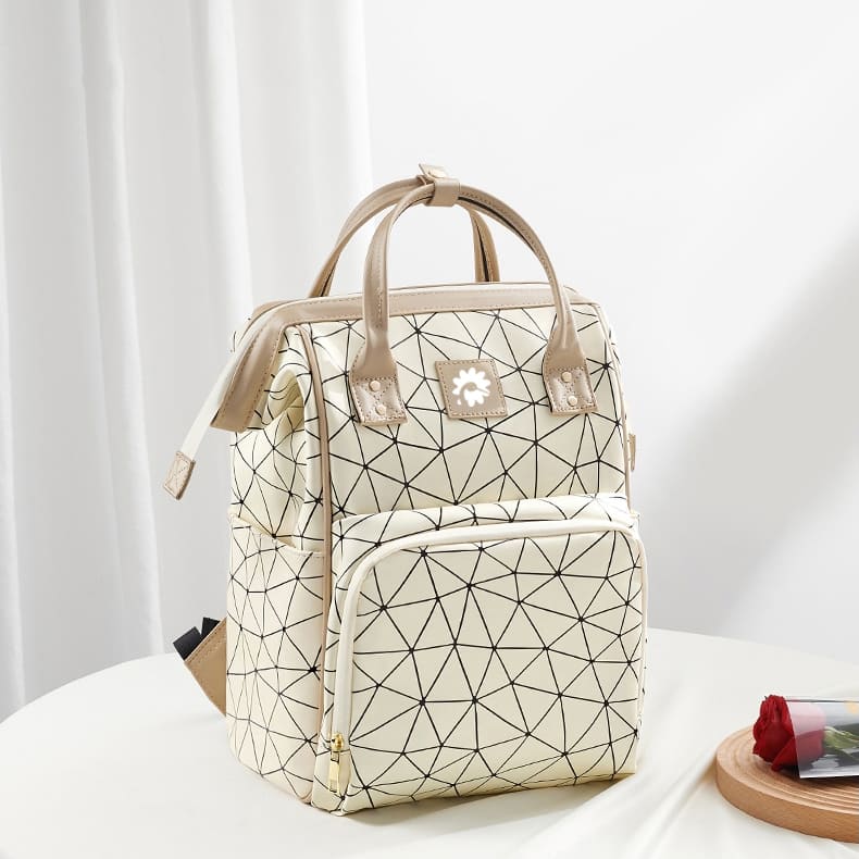 StarAndDaisy Baby Diaper Bag - Diaper Backpack Bag (Yellow)