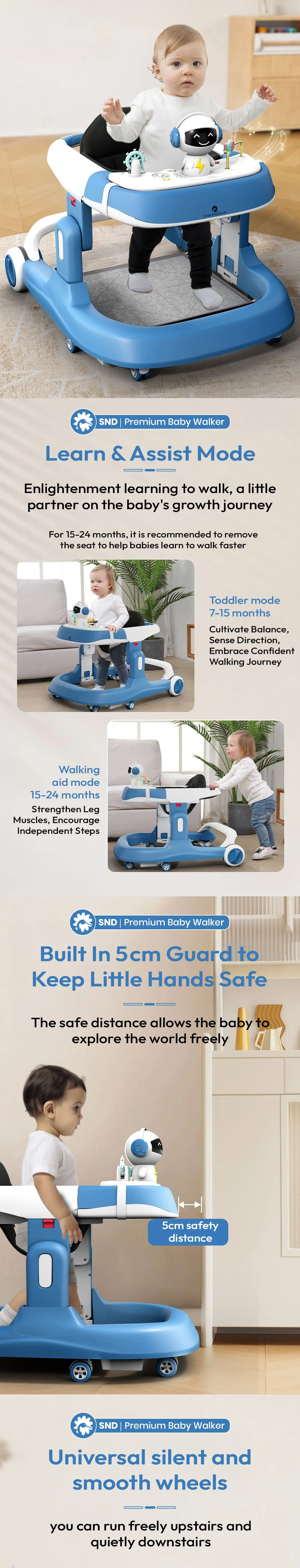 Premium baby walker