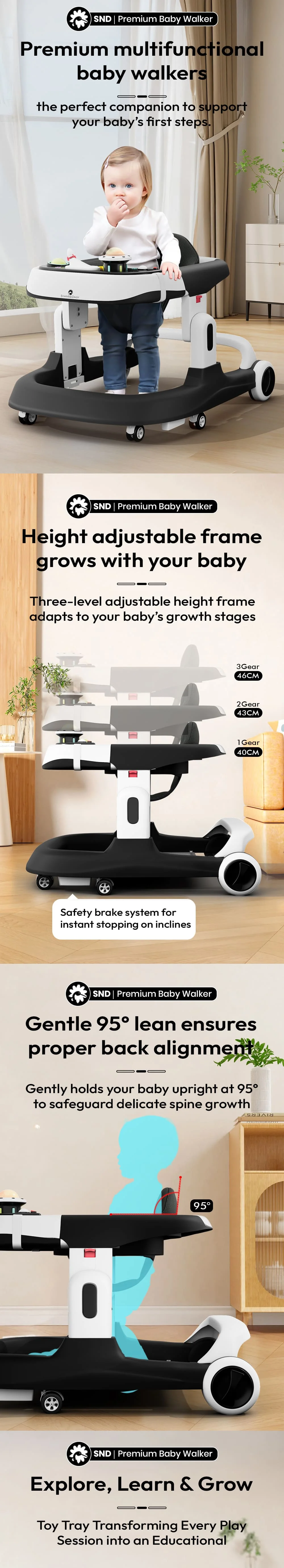 Baby Walker with Wheels