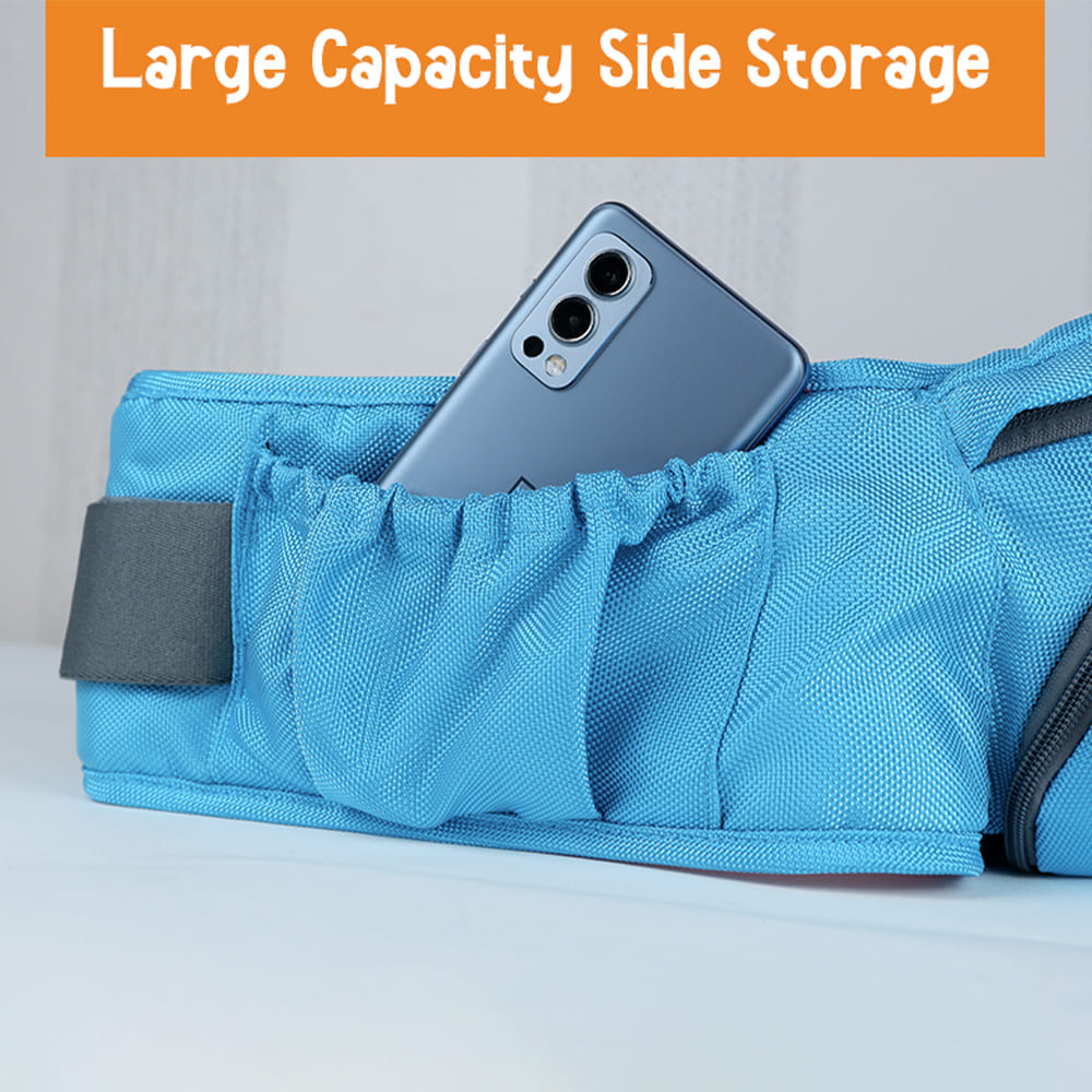 Baby Carrier with Upgraded Breathable Air Fabric Ergonomic Design Coushion Padding