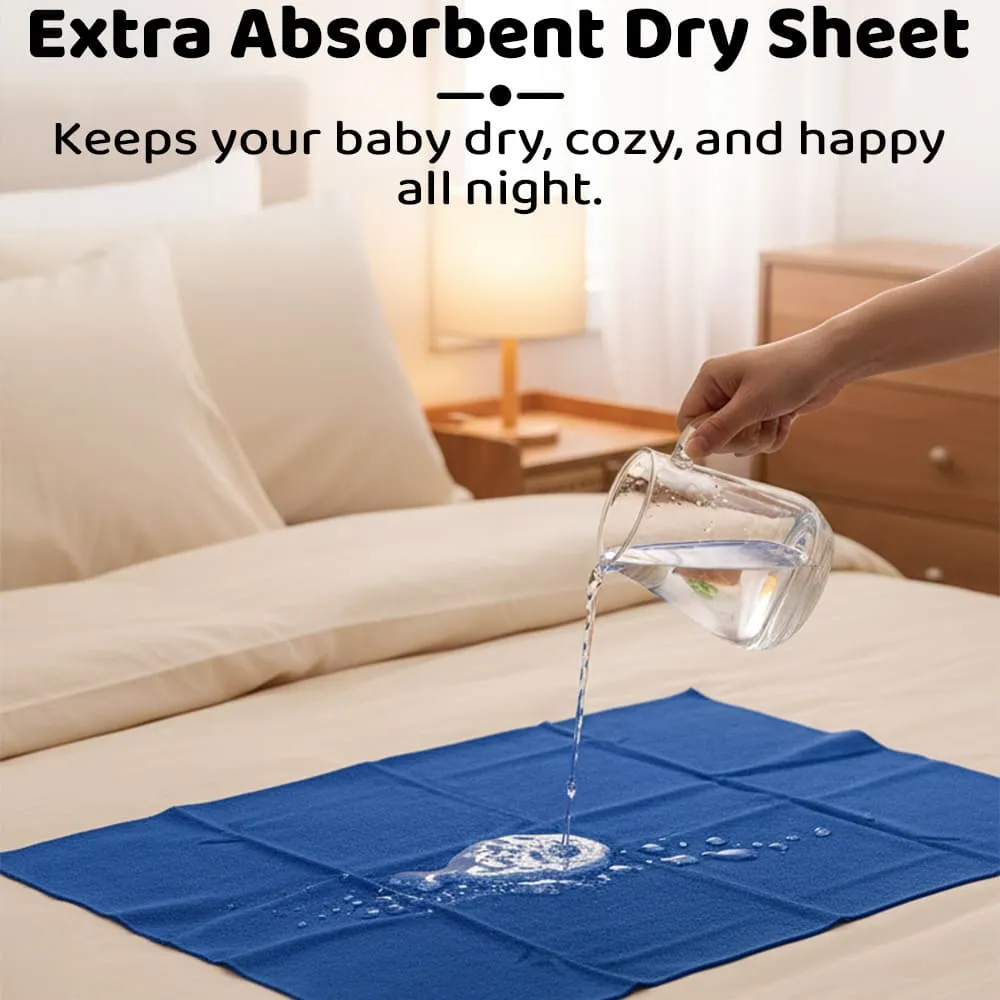 extra absorbent dry sheet baby dry sheet blue orange