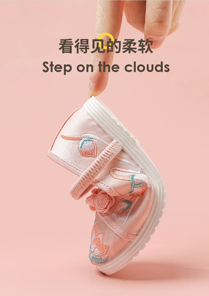 Step on the Cloud with StarAndDanisy Shoes for Girls Light Blue - 1611