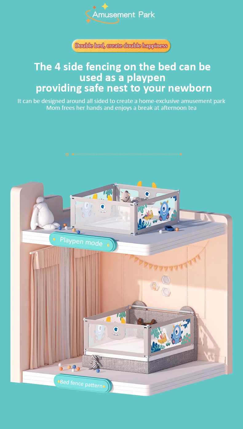 Baby Safety Guard Rails for Kids