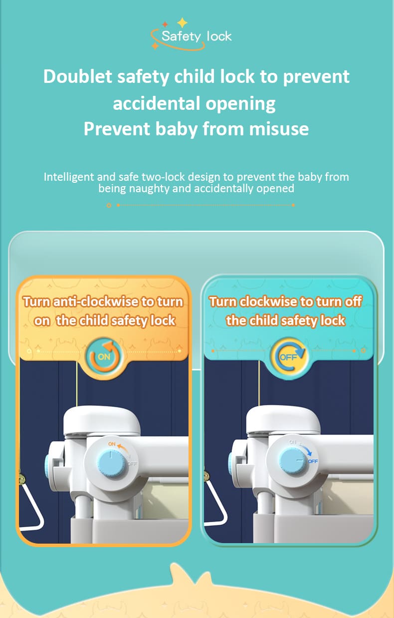 Foldable Toddler Guardrail