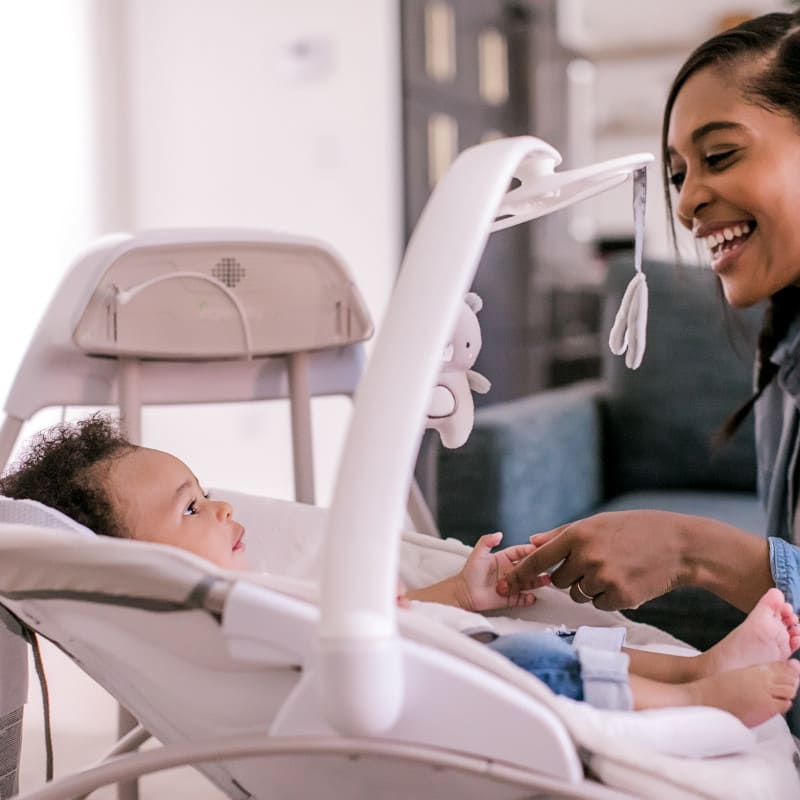 electric bouncer swing