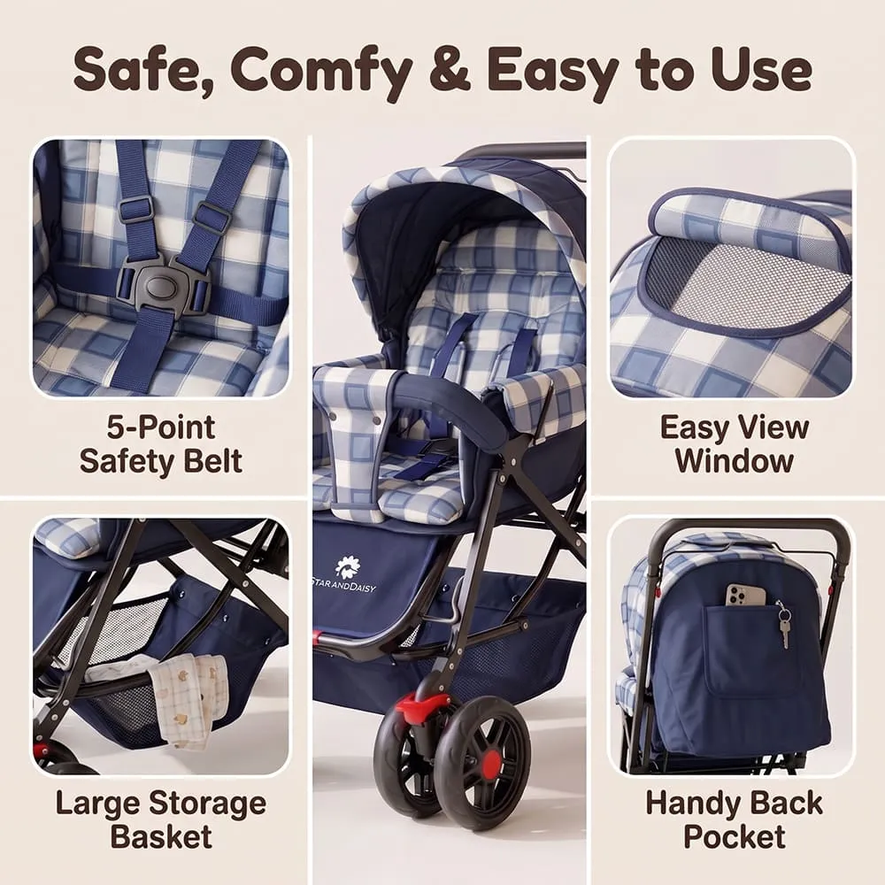 safe comfy Sunrise baby stroller Sigma