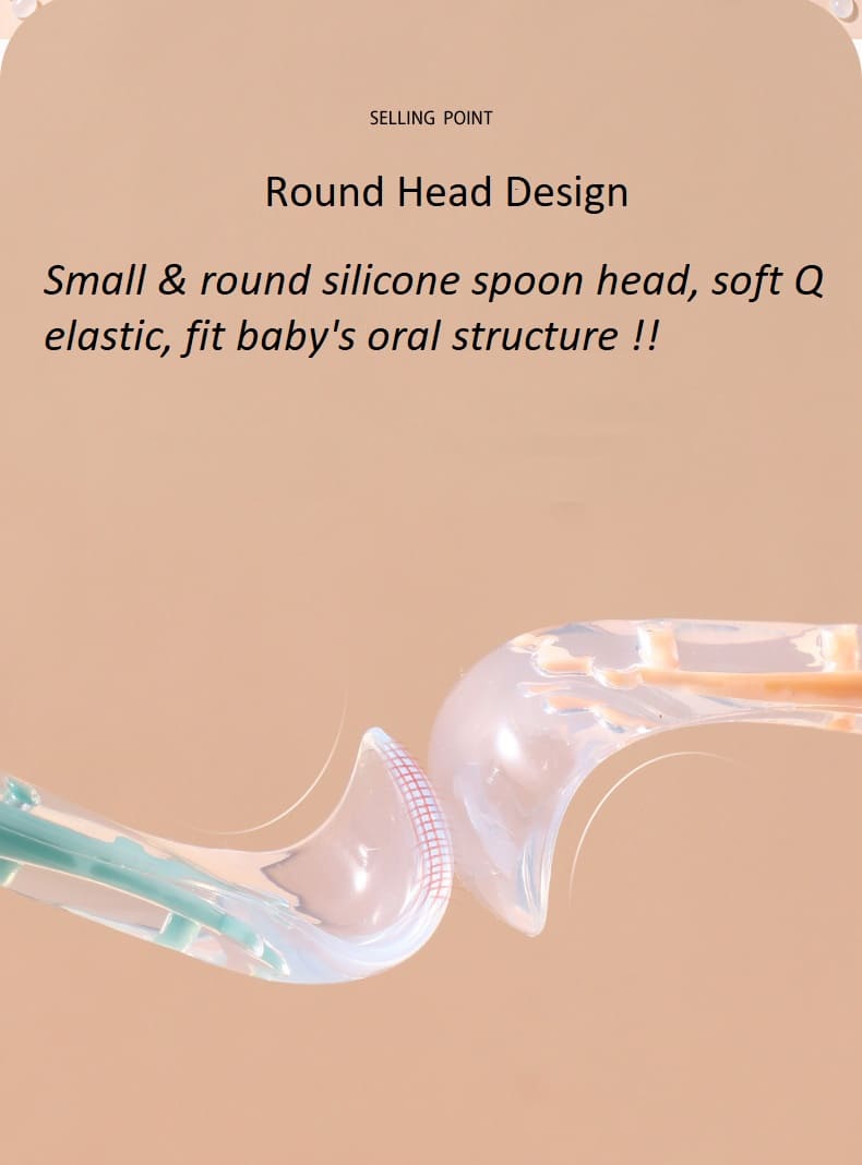 silicone bowls and spoons