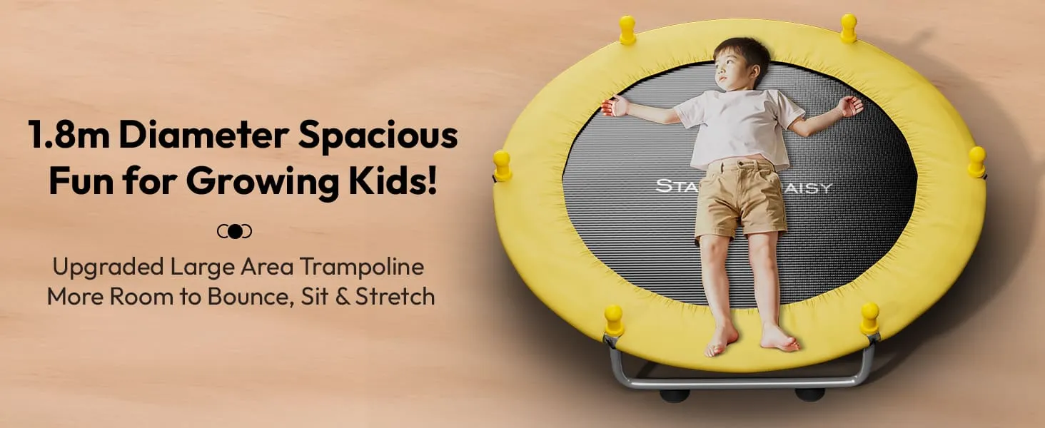 Trampoline with protection net Adult childern jumping Bed