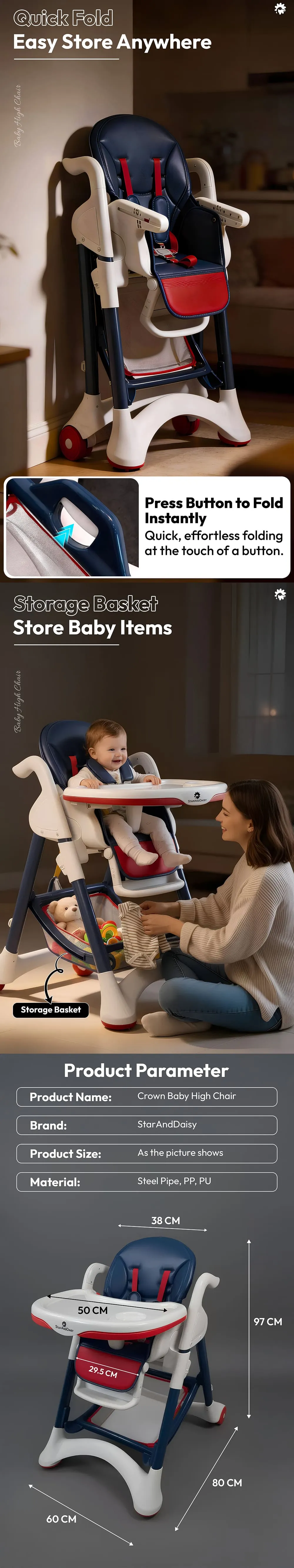Baby feeding High chair
