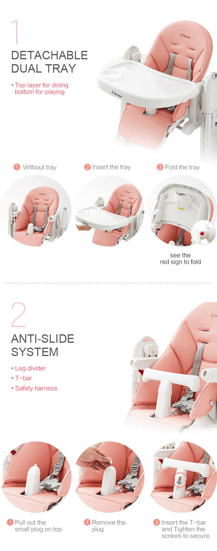 Best Baby Cot Cradle Rocker Stroller High Chair Bed Online