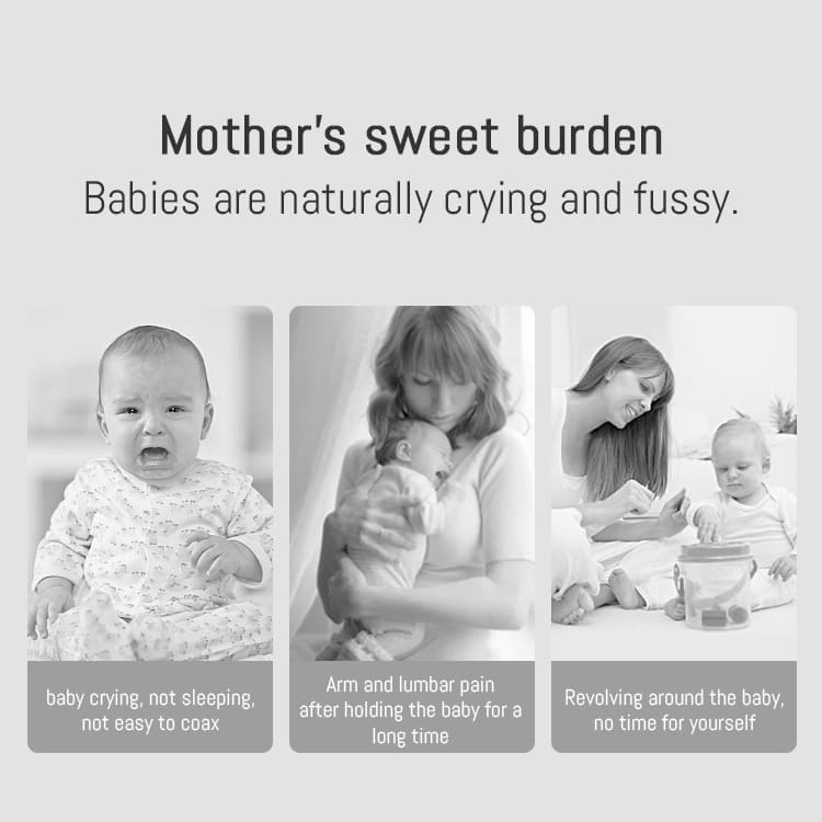 Portable electric bouncers for newborn