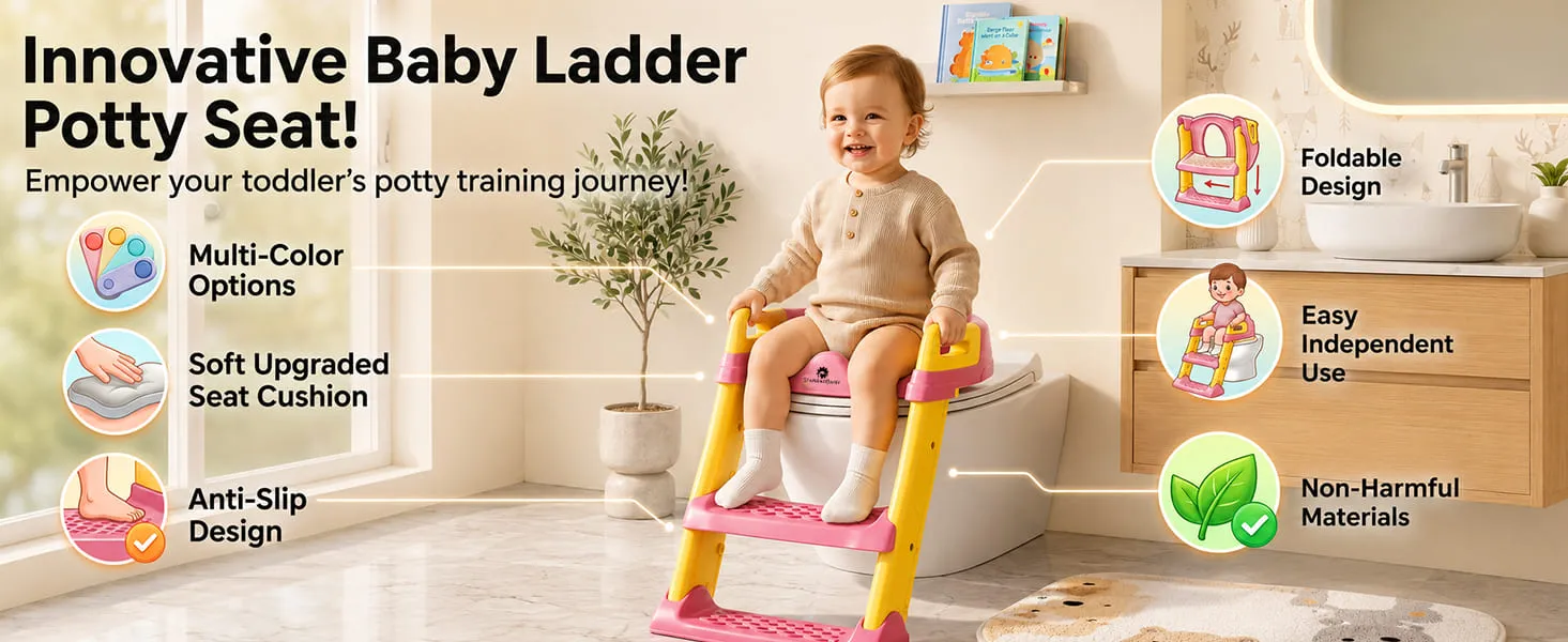 Potty Training Seat with Ladder