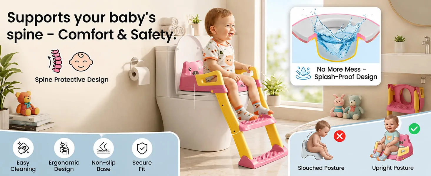 Potty Training Seat with Ladder