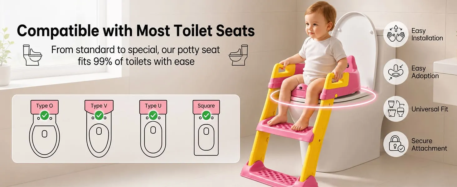 Potty Training Seat with Ladder