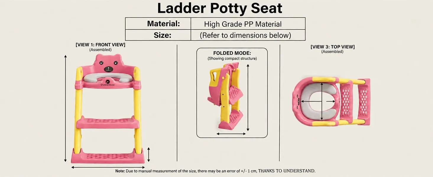 Potty Training Seat with Ladder