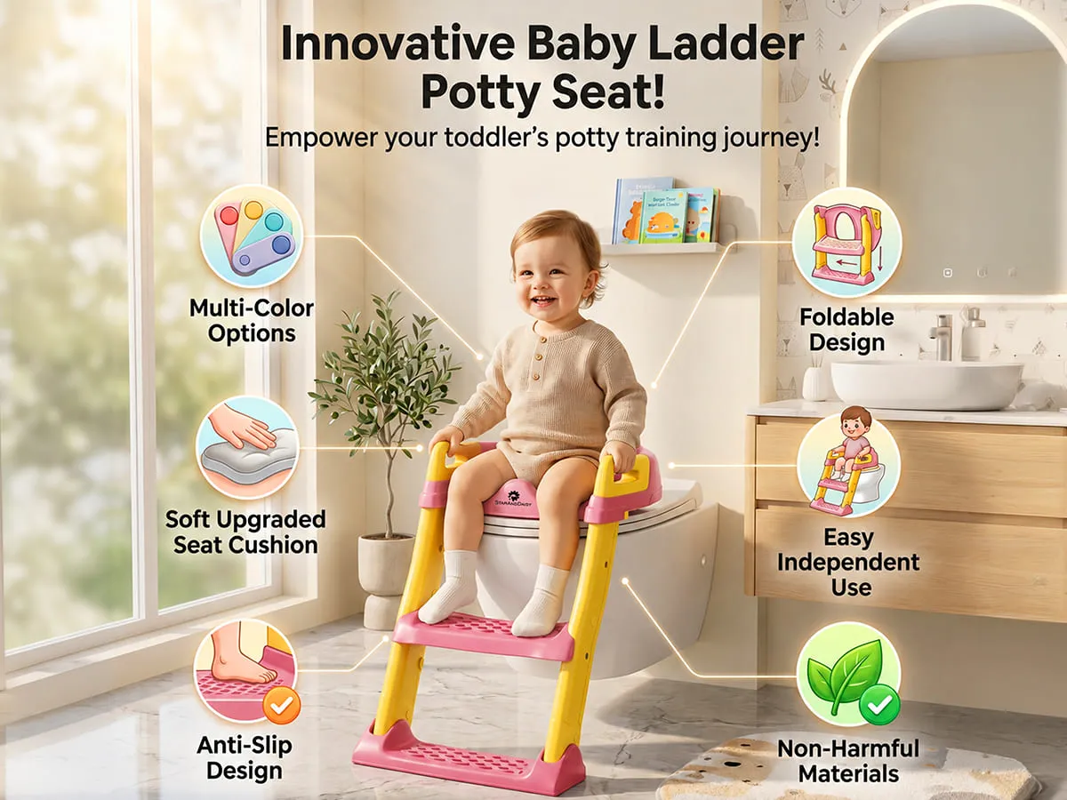 Potty Training Seat with Ladder