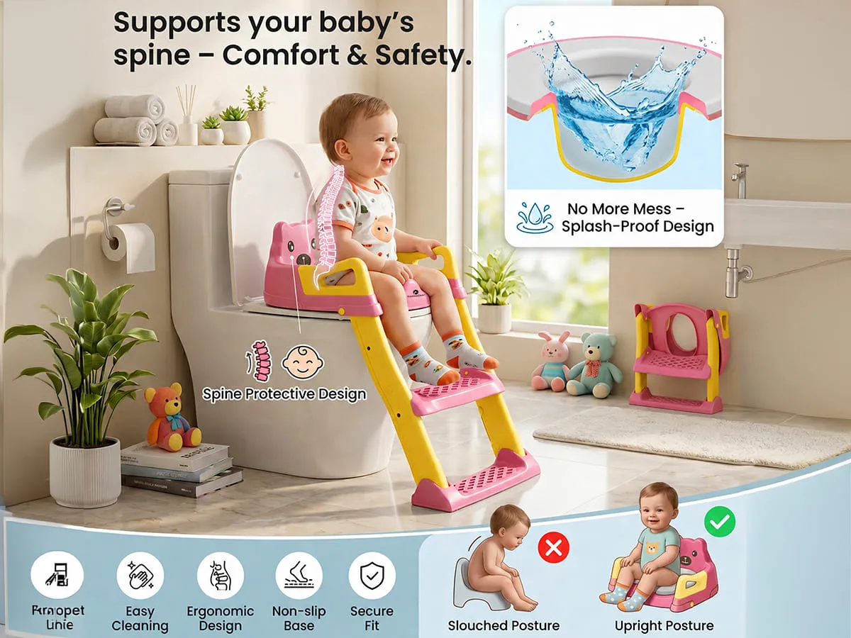 Potty Training Seat with Ladder