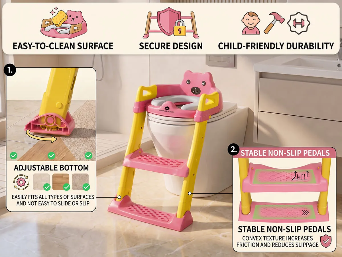 Potty Training Seat with Ladder