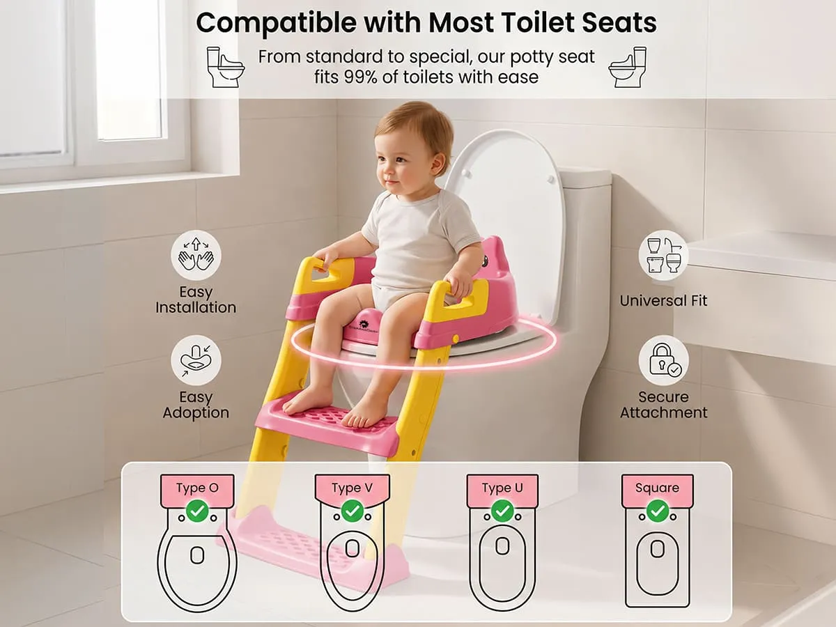 Potty Training Seat with Ladder