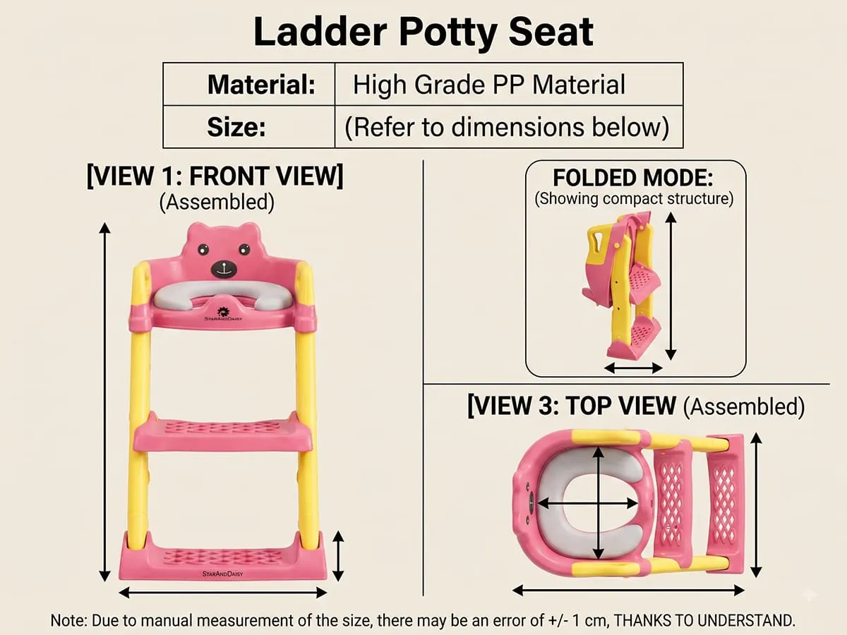 Potty Training Seat with Ladder