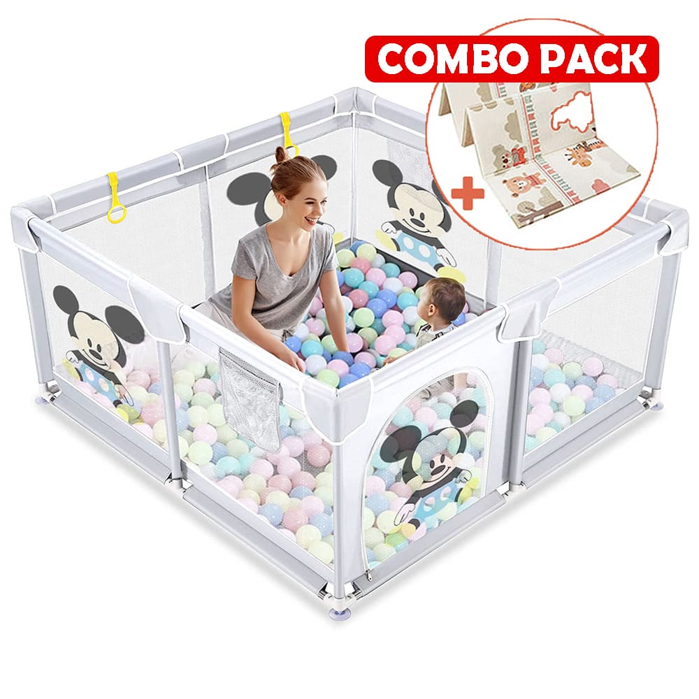 Playpen for baby - Foldable Kid's Playpen | StarAndDaisy