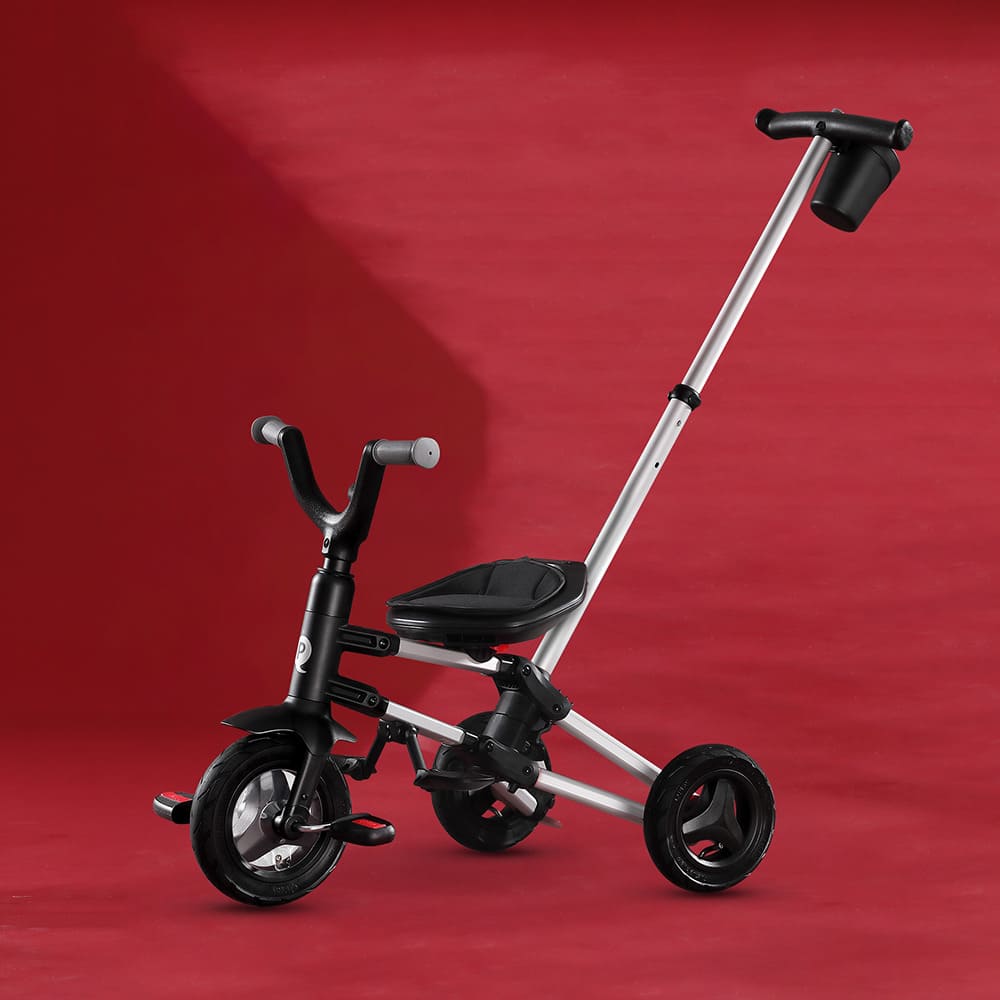 Multifunctional Kids Tricycle in Blue 5-in-1 with Parental Control