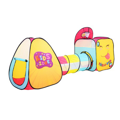 3-in-1 Tent Houses and 1 Crawl Tunnel