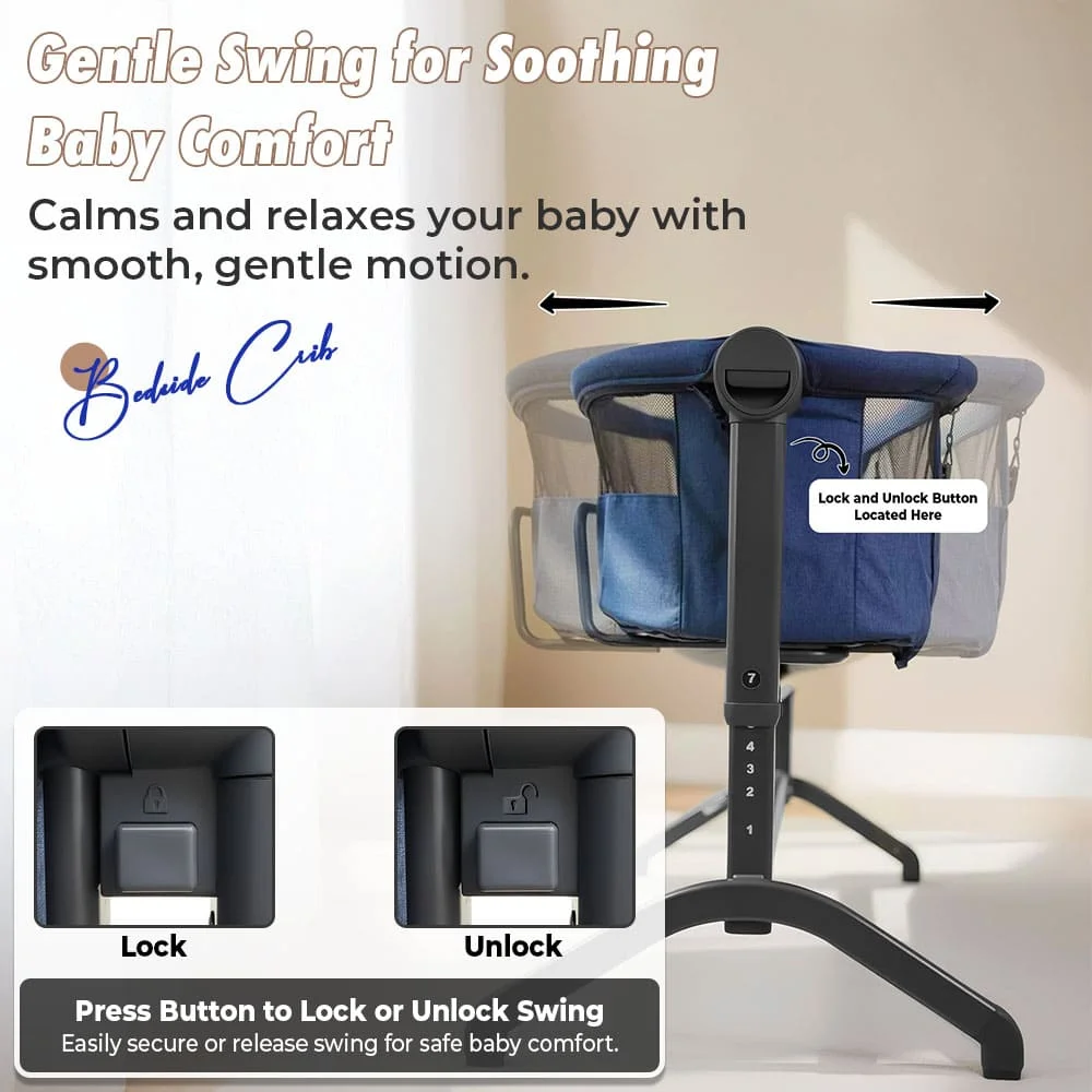 Two-in-one Baby Cradle