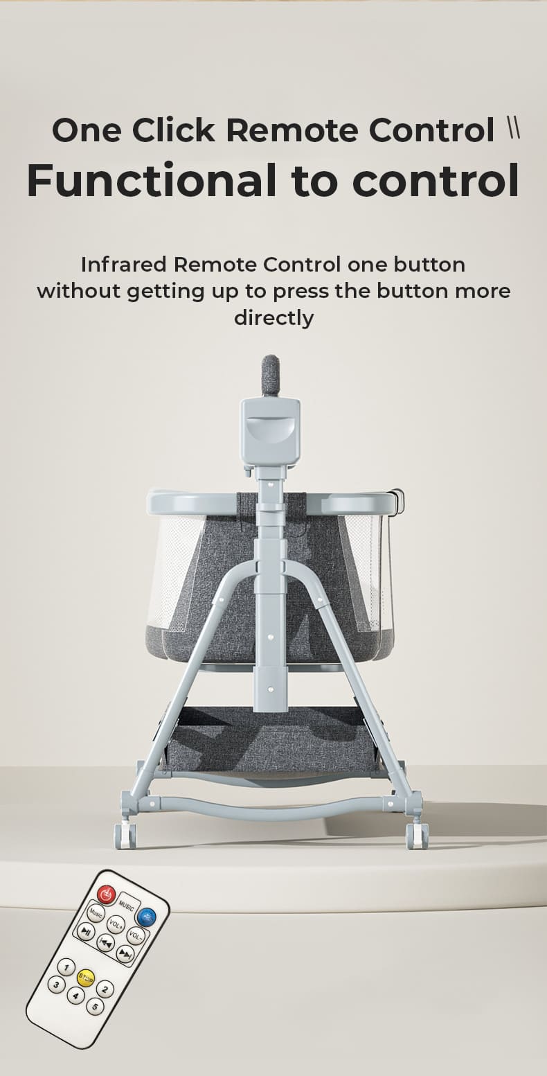 Automatic Baby Swing Cradle Cot