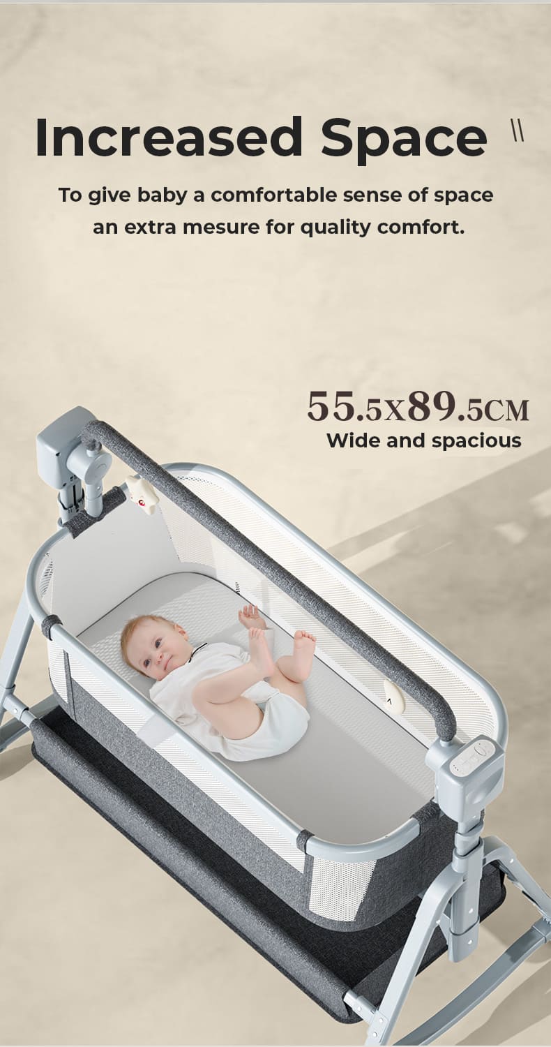 Baby Swing Cradle with Multipurpose Bed