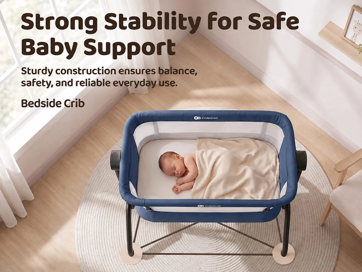 International Series 2 in 1 Bedside Crib And Cradle