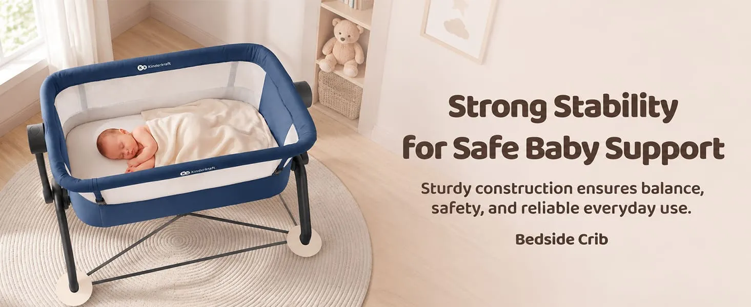 International Series 2 in 1 Bedside Crib And Cradle
