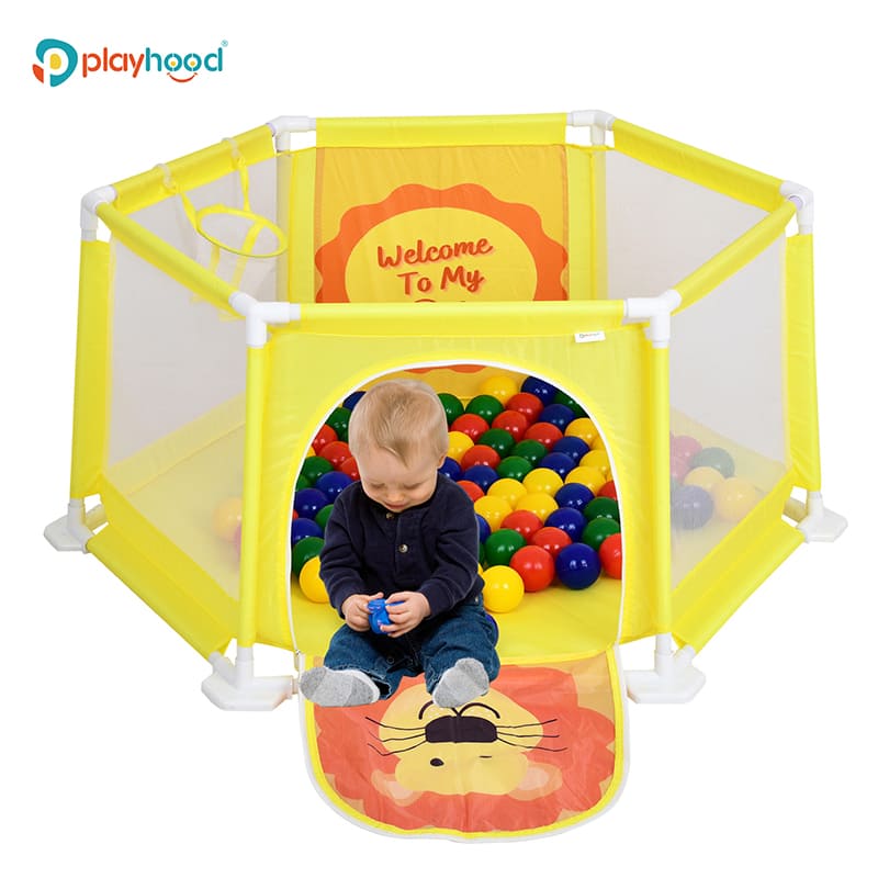 baby safety fence lion