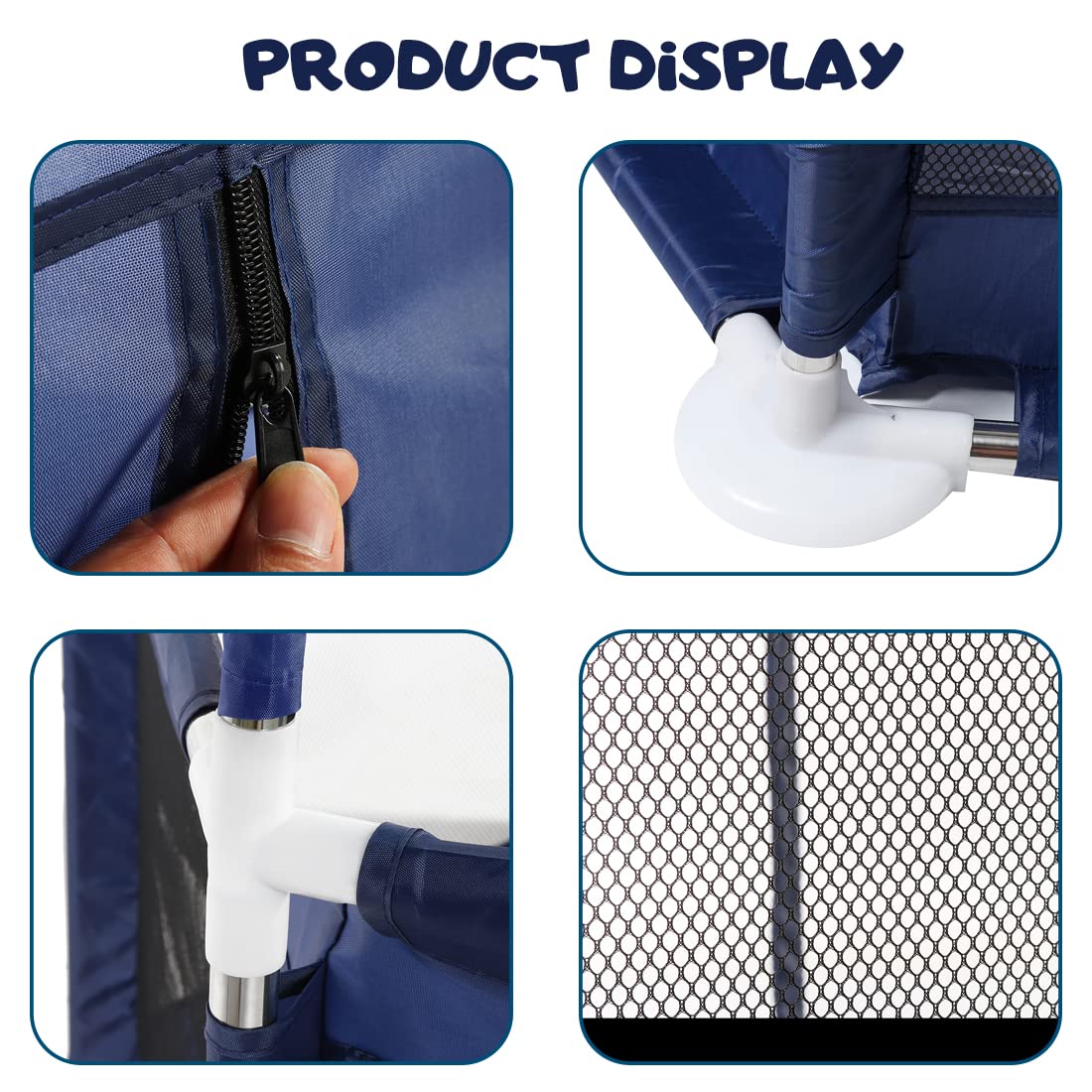 part of safety fence