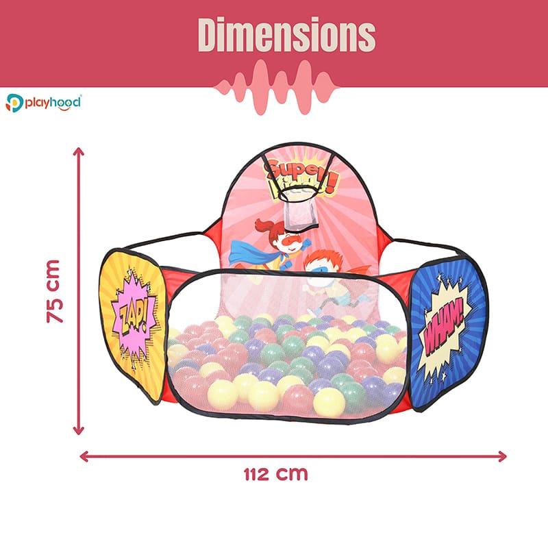 height width ballpools