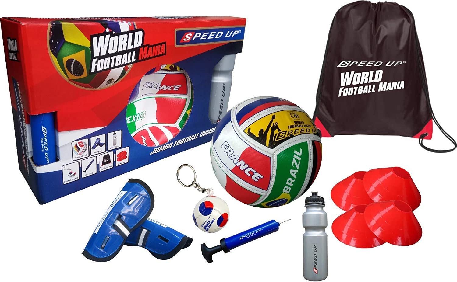 Speed Up Football Kit Deluxe 7Pcs Training Combo