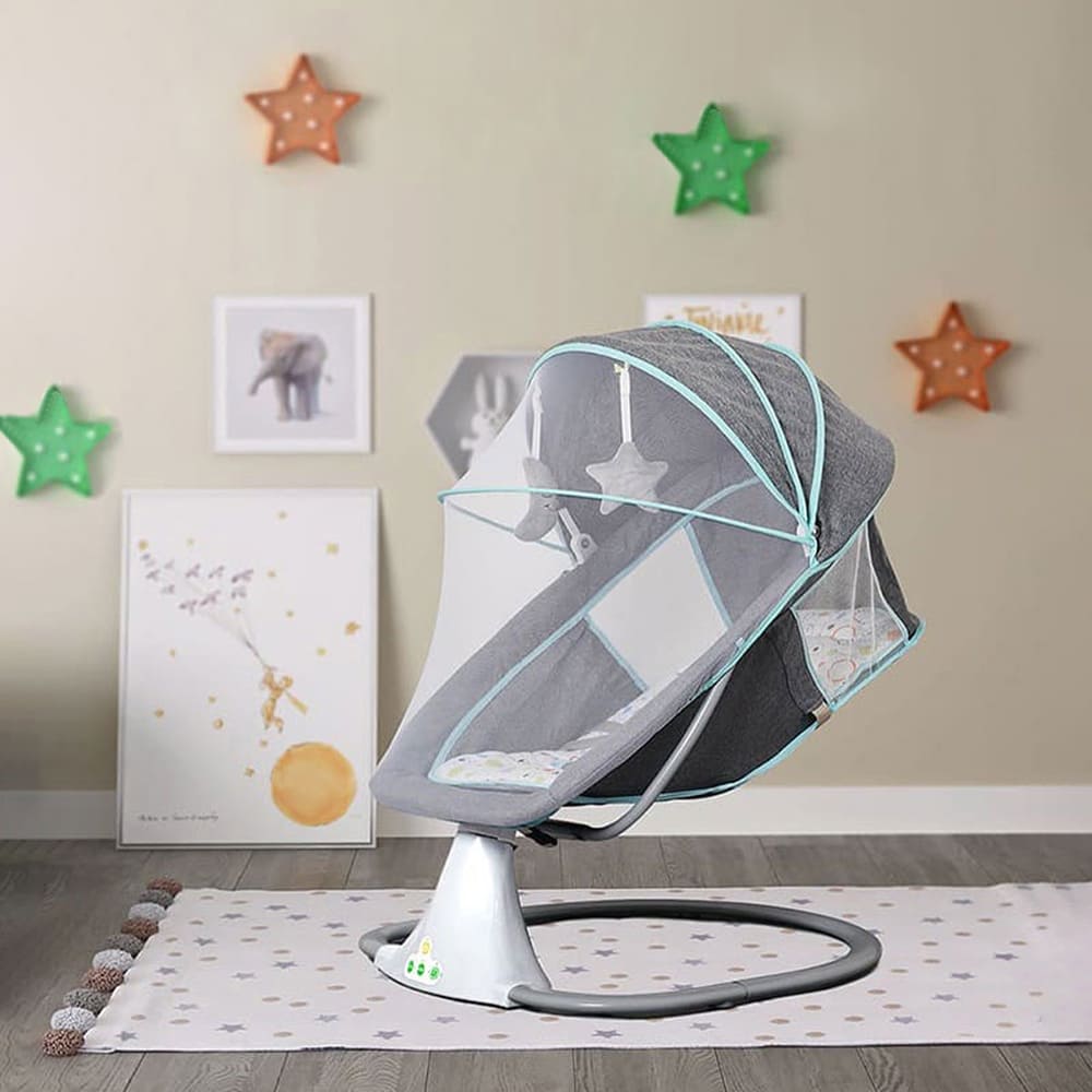 Rocker with Mosquito Net