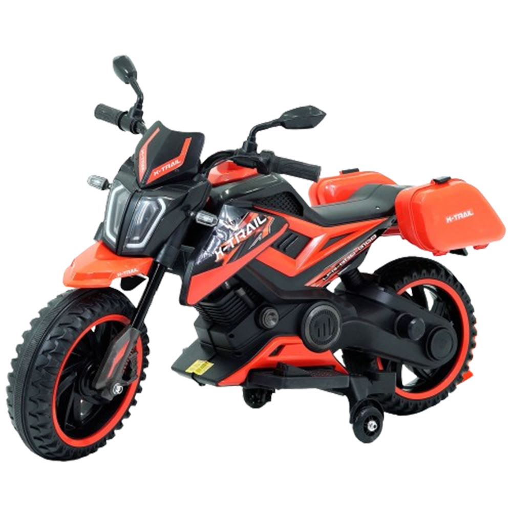 Electric Motor Bike Rechargeable Battery Operated Motorcycle -xtrail- Red