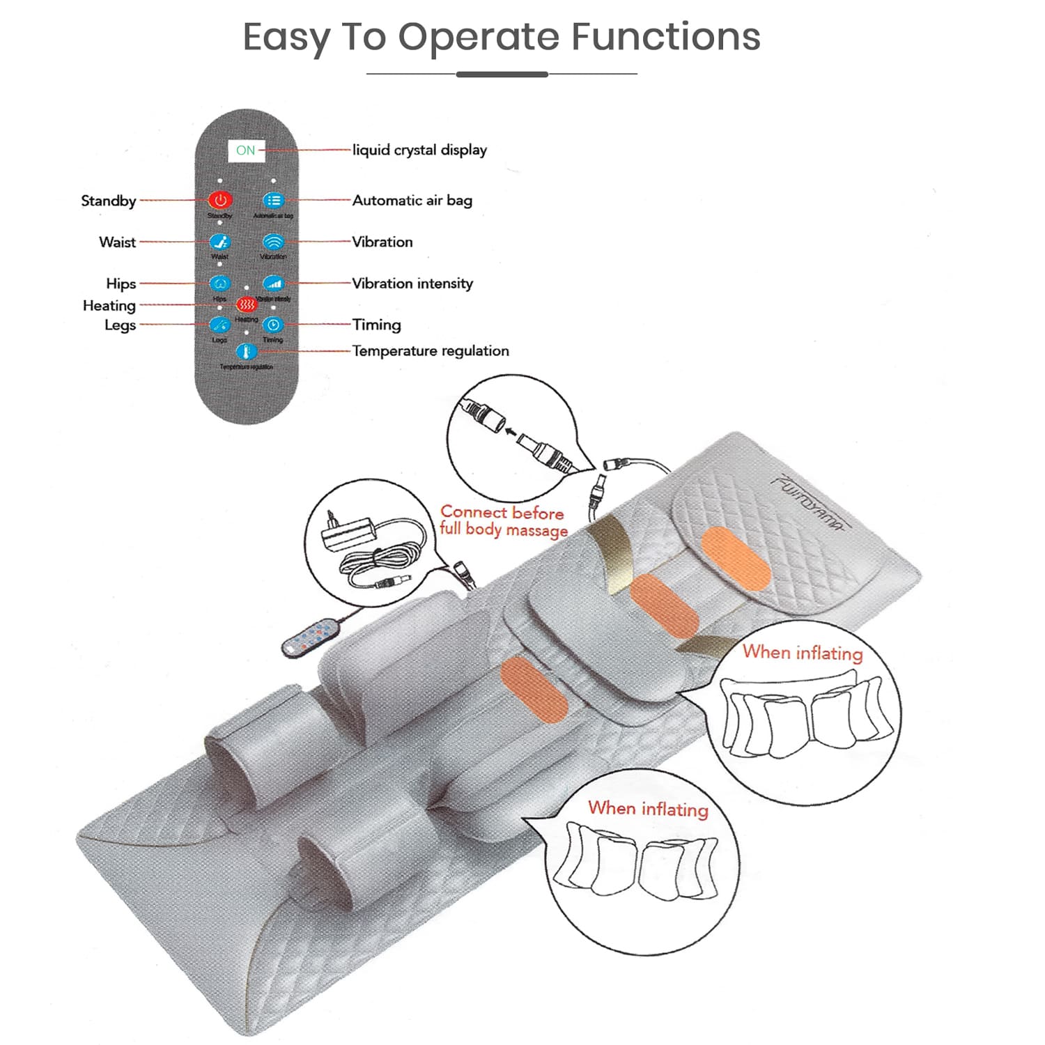 vibrating massage pads