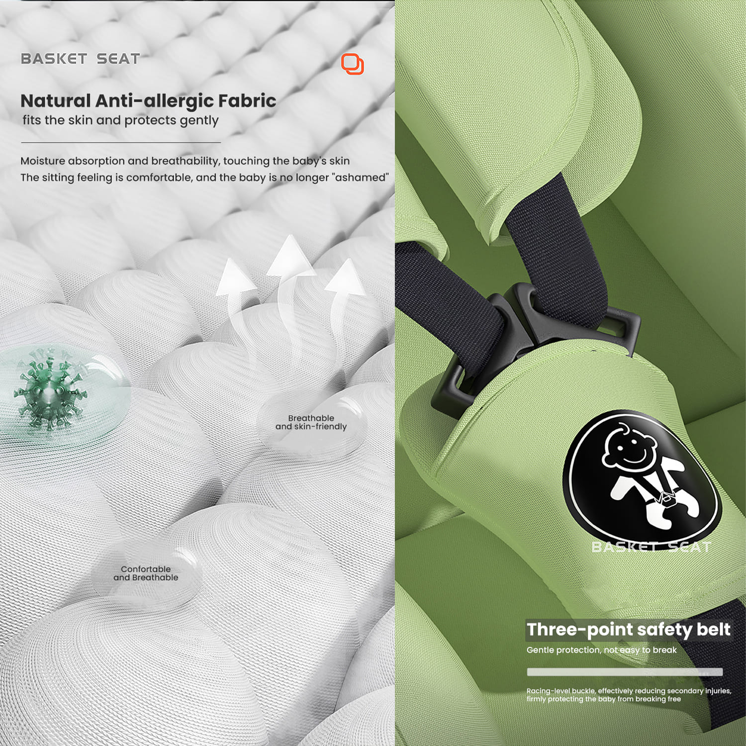 Carry Cot for Baby cum Baby Car Seat