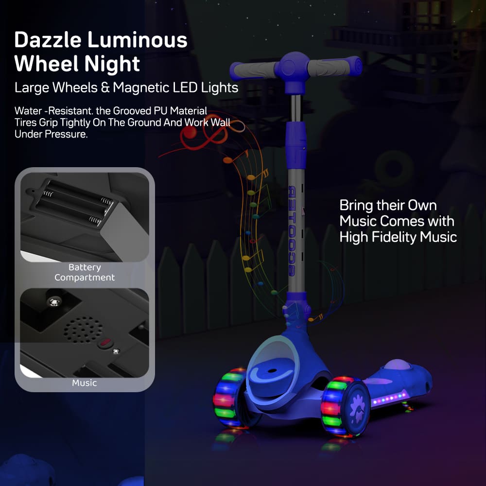 night light in wheels