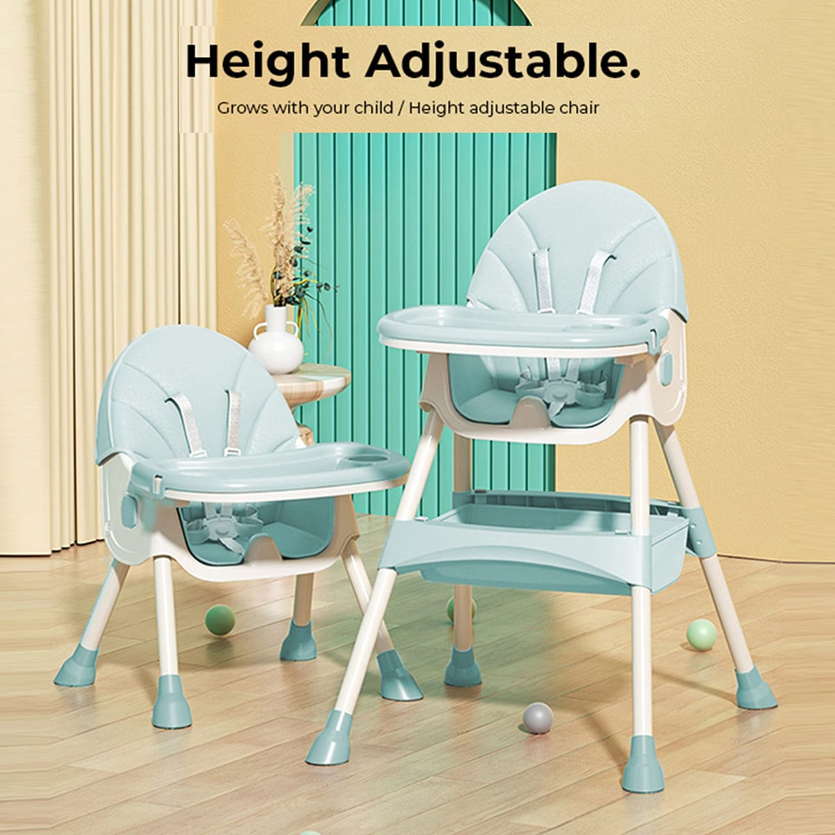 Portable Feeding High Chair for Travel Convenience