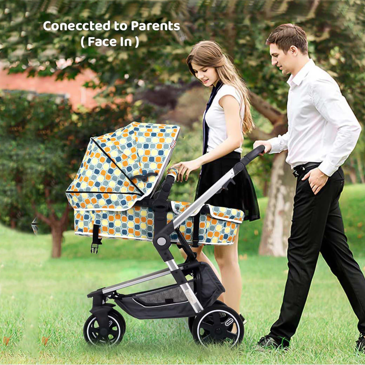 Baby Trolley for Ages 0 to 3 Years - Safe and Comfortable Travel Companion