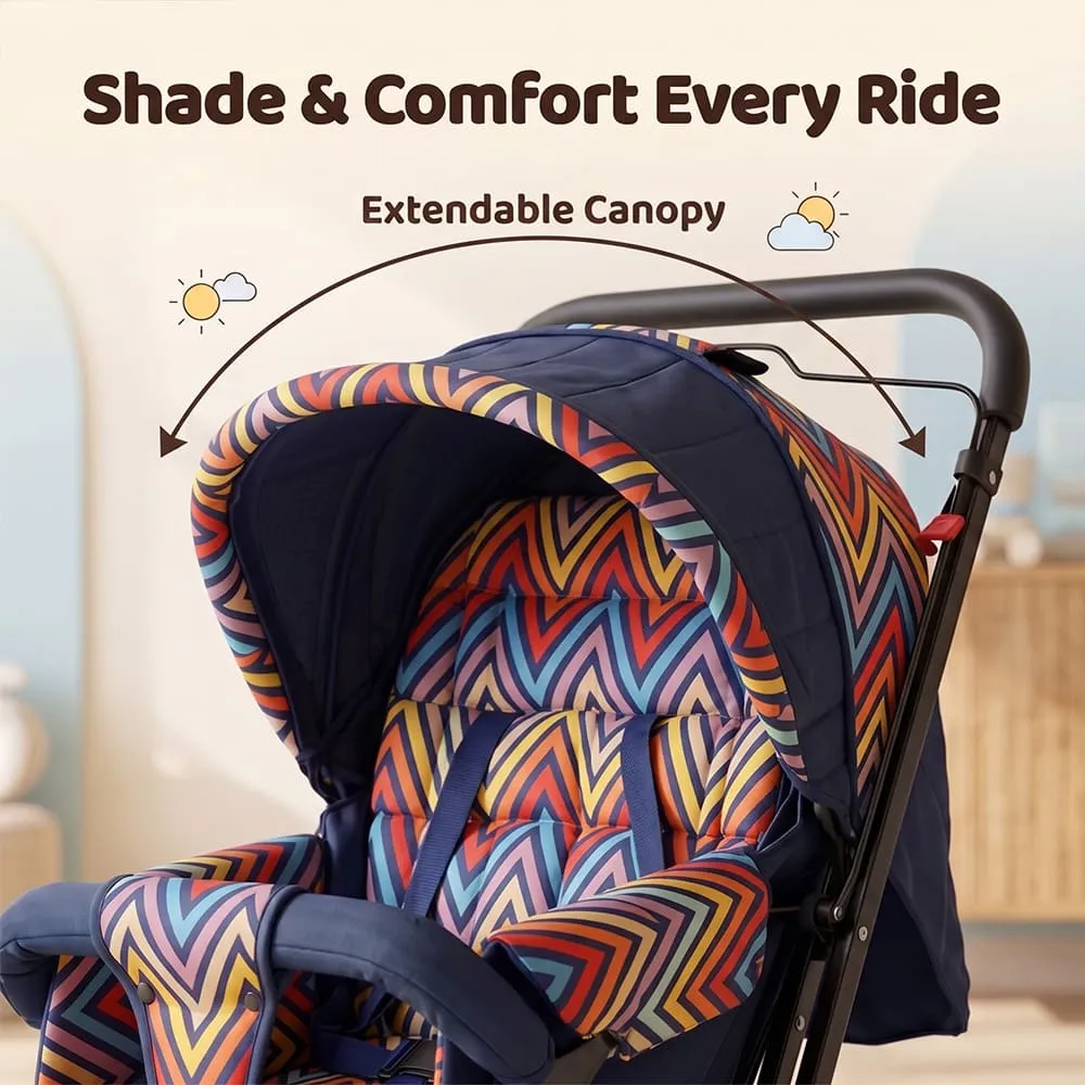 shade and comfort Sunrise baby stroller vibrant